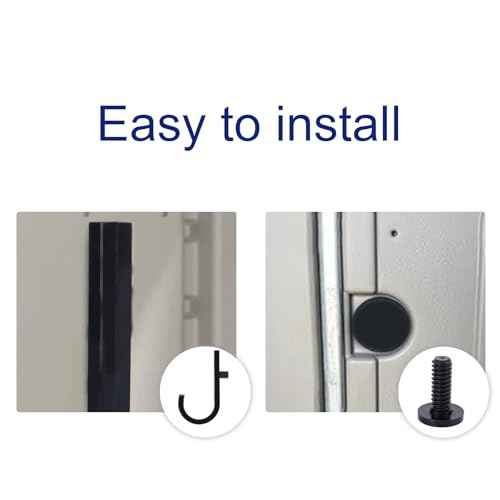 BOXOB 20pcs Tool Hooks for Suncast/Craftsman, V & J Shape Storage Shed Hooks with 10 Long & Short Screws Tool Hanger Garage Wall Organization for Shed Shelves Accessories Shovels Rakes Organizer