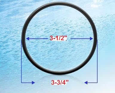 4 PCS O-Rings Gasket Seal Replacement 63597174C /63597174P / AO-WH-STD-OR-2 / WP252235 Compatible with 3 M Aqua-Pure AO Smith Watts Filter Housings
