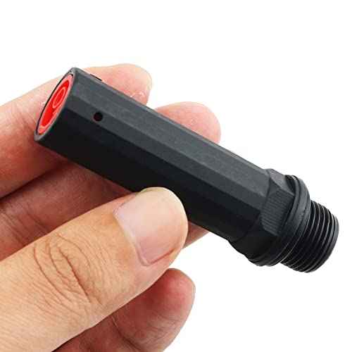 Air Compressor Breathing Valve FMHXG 5PCS 15.5mm / 0.6Inch Black Plastic Air Compressor Breather Rod, Engineering Breathing Nozzle Valve Vent Cap, Air Compressor Pump Accessories