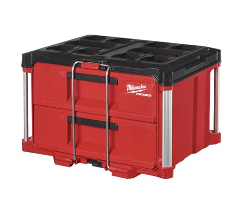 Milwaukee PACKOUT 2-Drawer Box Tool Organizer 48-22-8442
