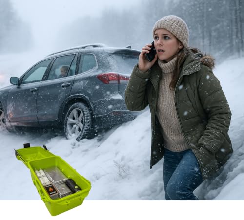MTM EB2 Emergency Storage Box for First Aid & Survival Kits, Water-Resistant & Lockable
