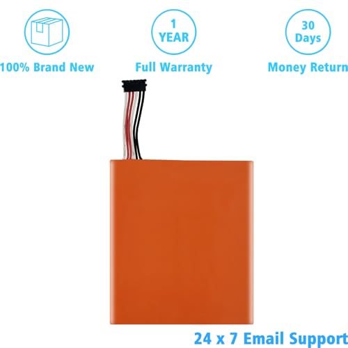 S2 (6-Pin) Battery Compatible with Ring Video Doorbell 2nd Generation Version Only (6 Cable Plug)