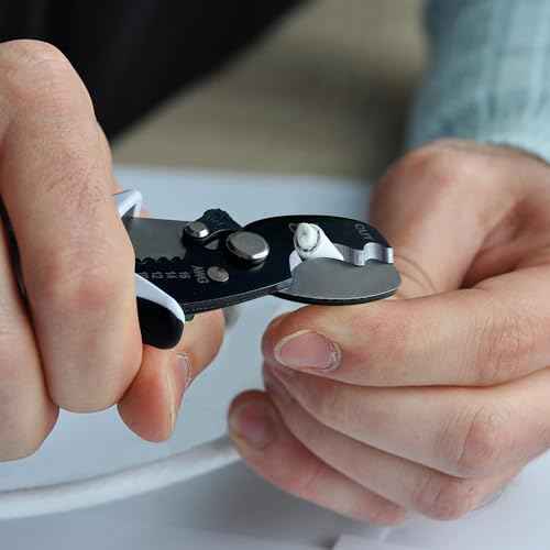 Wire Cutters Stripper, BOOSDEN 8 inch Cable Cutters, Awg Wire Cutters,Precision Wire Stripper,Heavy Duty Cable Cutters, Spring Cable Cutting Pliers for Aluminum Wire,Communications Cable Cutting