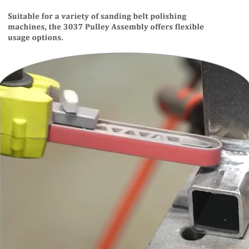 3037pas Pneumatic Belt Sander Bearing Fits For Astro Pneumatic Tool 3037 Pulley Assembly- Steel