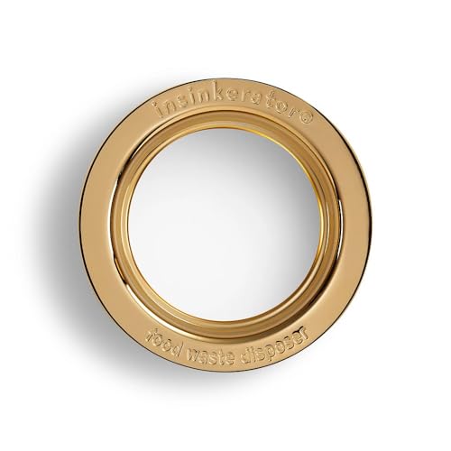 INSINKERATOR Kitchen Sink Flange for INSINKERATOR Garbage Disposal, FLG-FG, French Gold