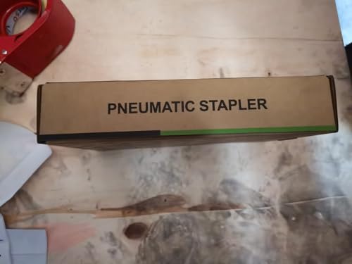 meite MT7116 Pneumatic Staple Gun, 22 Gauge 71 Series 3/8-Inch Crown 1/4-Inch to 5/8-Inch Length Air Upholstery Stapler Gun
