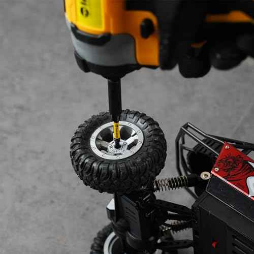 Hex Bit Set, S2 Alloy Steel Allen Wrench Drill Bit Set with Magnetic Tips, 1/4 Hex-Shank 2" Impact Allen Key Bits Set with 2.3" Hex Extension, Precision CNC Machining, 20+1 Pack(Metric&SAE)