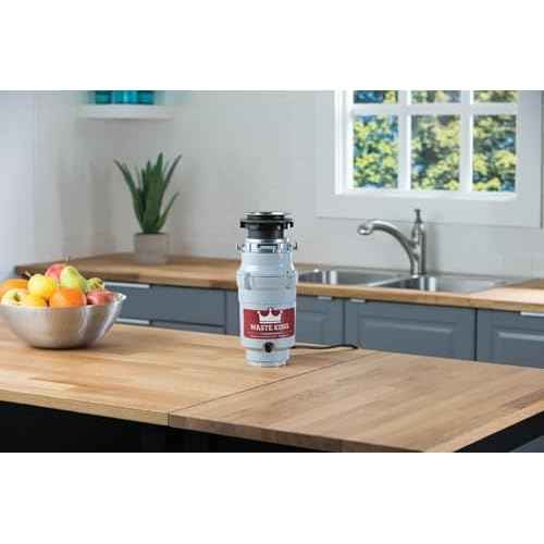 Waste King Garbage Disposal for Kitchen Sink with Power Cord, L-1001