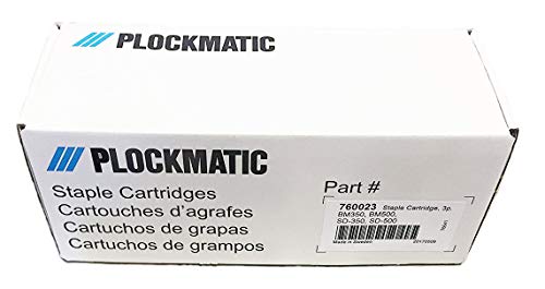 Morgana Plockmatic Staple Cartridges Pack of 3 - 15,000 Staples for Bookletmakers