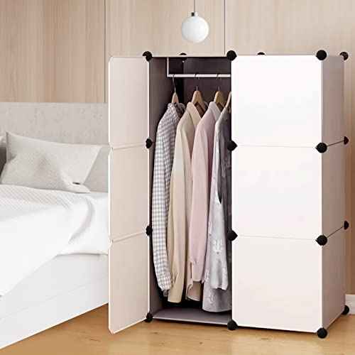 40 Pieces Plastic Storage Cube Connectors Wire Cube Connectors for Modular Closet Storage Organizer and Wire Grid Cube Storage Shelving(Black)