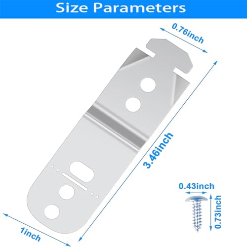 Dishwasher Mounting Bracket Kit | 2 Pack for Bosch & Similar Models