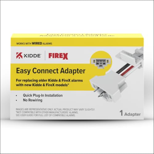 Kidde Hardwired Smoke & Carbon Monoxide Detector Wiring Adapter Pack of 1