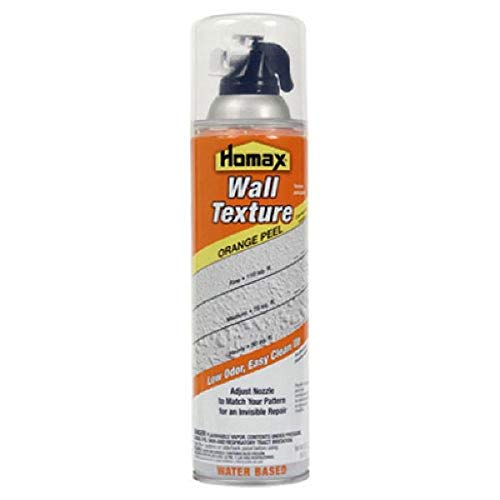 Homax 20 oz Orange Peel Water-Based Aerosol Wall Texture - Easy Spray Patch & Finish