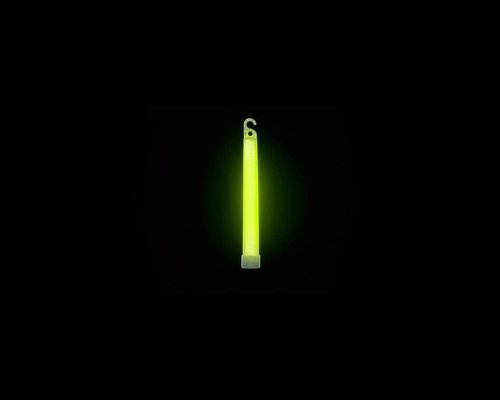 6" Glow Sticks Package of 5 (Green) Emergency Chem Lights - 12 Hour Industrial Grade
