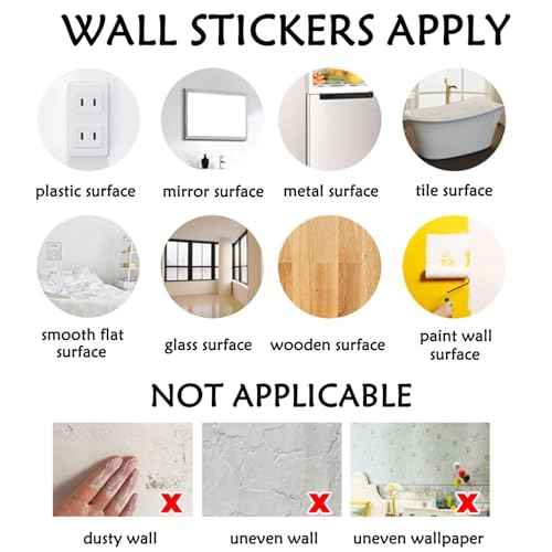 60 Pcs Soccer Wall Decals Soccer Wall Stickers Pegatinas para Pared Children Kids Baby Bedroom Room Wall Decals Decor Art Kindergarten Playground Party Stickers