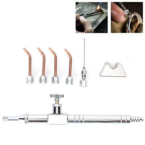 Welding Torch Jewelry Soldering Torch Jewelry Processing Torch Water Oxygen Welding Torch Kit Regulators,Water Oxygen Mini for Jewelry Making Processing