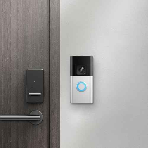 Baaletc No-Drill Ring Doorbell Mount - Adhesive Door Bracket Compatible with Video Doorbell 1/2/3/3 Plus/4/ (2020 Release) Wireless, Mounting Plate Holder Accessories for Houses & Apartments