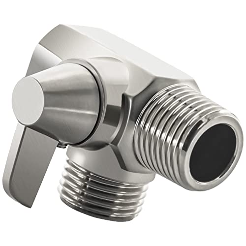 Tearel Brushed Nickel 2-Way Shower Arm Diverter Valve for Handheld Showerhead