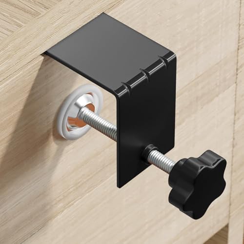 Drawer Front Installation Clamps, Cold-Rolled C Clamps for Woodworking, Door Installation Tools and Cabinet Tools with Protective Pads (1 Pcs)