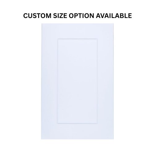 Shaker Style MDF Cabinet Door Replacement with Custom Sizes and Finishes| White-Unfinished-Primed | Made-to-Order for Kitchens, Bathrooms & Replacements