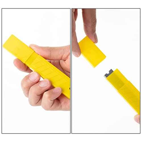 Bates- Razor Blade Scraper, 4" Scraper Tool with 10 Extra Scraper Blades, Paint Scraper Tool, Floor Scraper, Razor Scraper, Glass Scraper, Scraper for Cleaning, Window Scraper, Cleaning Scraper