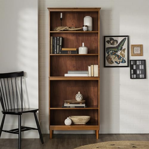 Abyssaly Reddish Brown Wood Grain Contact Paper Peel and Stick 17.7" x 118" for Cabinets & Furniture