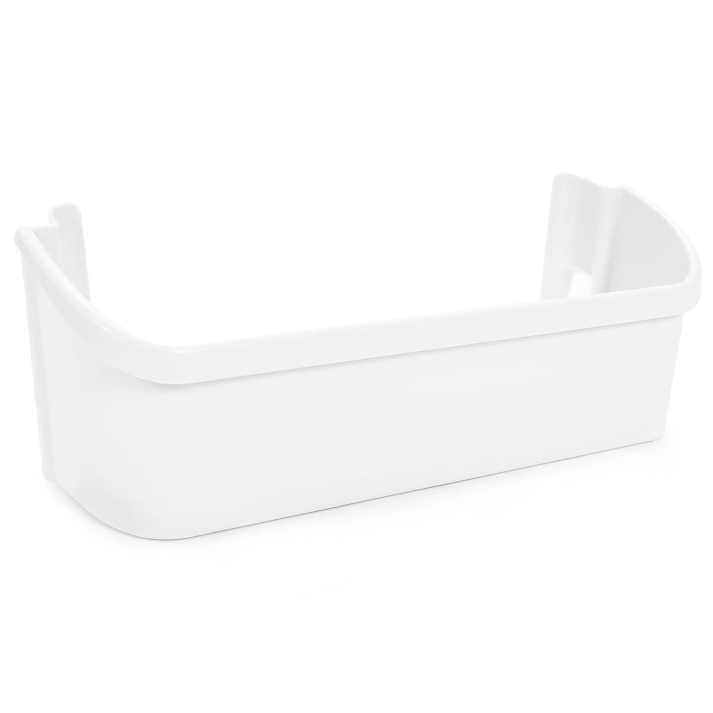 HECASA 240323001 Refrigerator Door Shelf Compatible with Frigidaire Kenmore Refrigerator Door Bin Replacement for 240323007, 890954, EA429724, PS429724 only 1PC - White