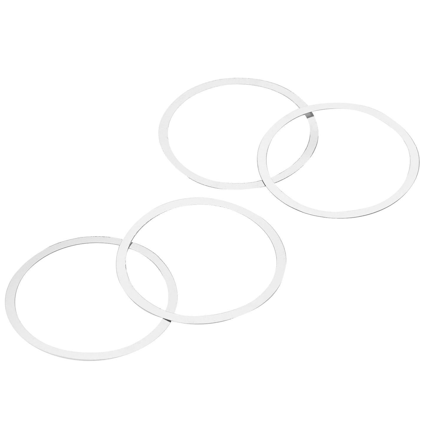 Barrel Nut Shim Kit, Barrel Shim Nuts Free Float Spacers Adjustment .001” .002” .003” .004” Thickness (20 Pack)