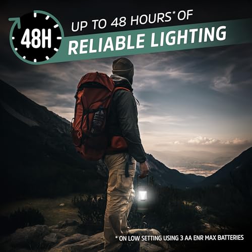 Energizer S-500 Hybrid Power LED Camping & Outdoor Solar Lantern - 1 Pack, 500 Lumens