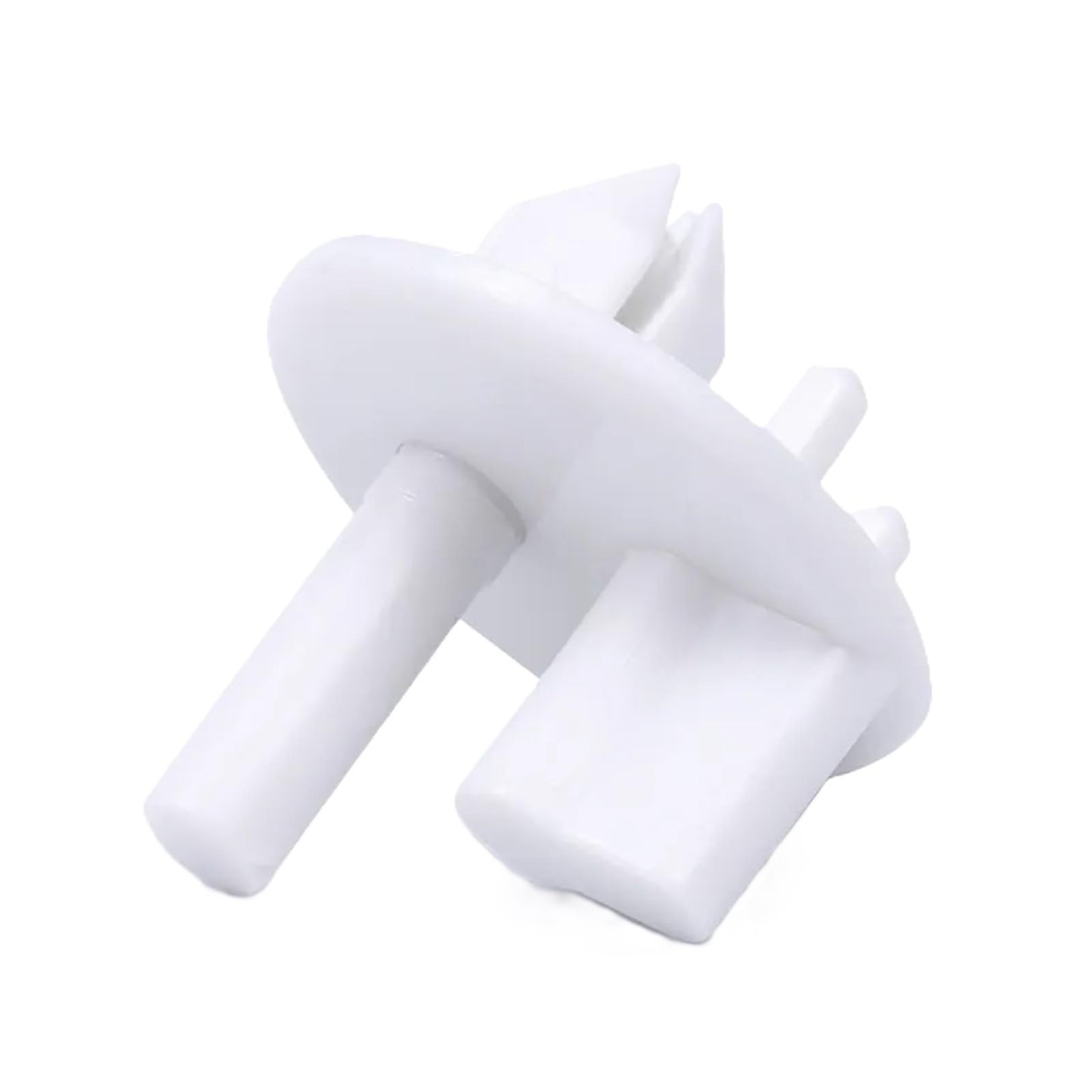 4 Pack 241993101 Refrigerator Shelf Support Clips for Frigidaire - Replaces 1513081, 240350802, AP4393090, AH2358879, PS2358879 - Crisper Cover Shelf Bracket Replacement Parts