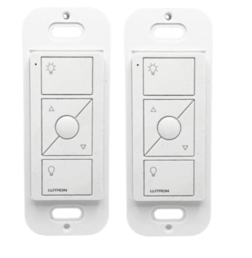 Wall Mount Bracket for Lutron Caseta Pico Remote – 2-Pack Wallplate Adapter for Smart Switch – Snap-in, Tool-Free Installation – Secure Mounting for Lutron Pico Remote – Clean Smart Home Look