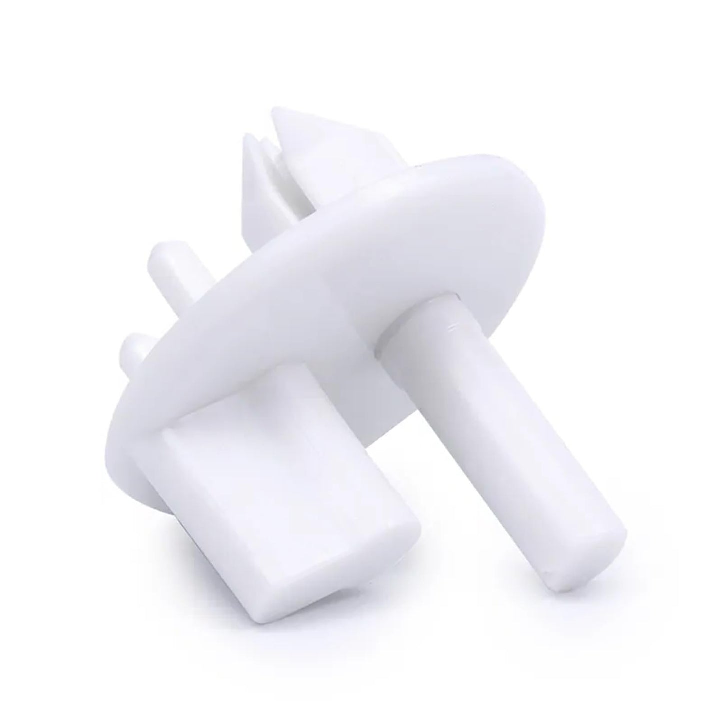 4 Pack 241993101 Refrigerator Shelf Support Clips for Frigidaire - Replaces 1513081, 240350802, AP4393090, AH2358879, PS2358879 - Crisper Cover Shelf Bracket Replacement Parts