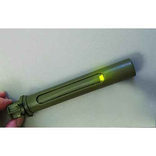 Cyalume 9-06370PF Combat Light Shield Device, 6-3/4" Length x 1" Width, For 6" ChemLight and SnapLight Lightsticks Gray