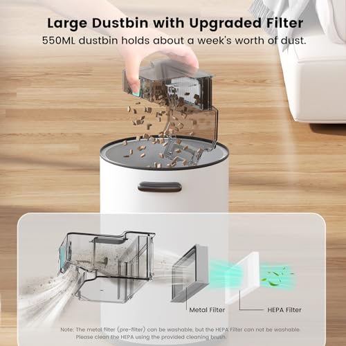 Lefant 4PCS Hepa Filter Replacement Accessories for Lefant M310/M320 Robot Vacuum Cleaner