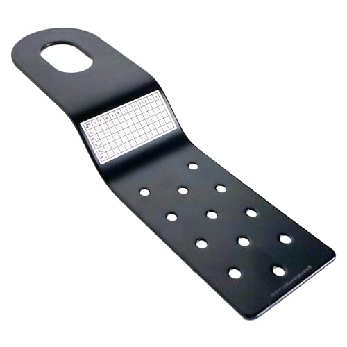 Guardian 10540 Pitch Pro Slotted Roof Anchor | Powder Coated Steel | 5000 lb Minimum Breaking Strength (MBS) | OSHA and ANSI Compliant | Black