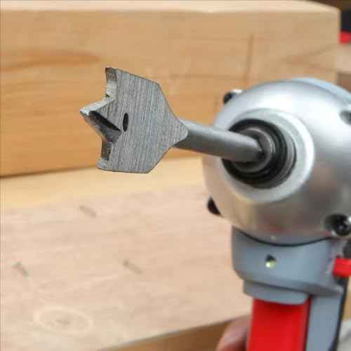 6PCS Spade Drill Bit Set Paddle Flat Bits, 3/8"-1",Hex Shank Quick Change Wood Drill Bit Set,Flat Wood Hole Cutter