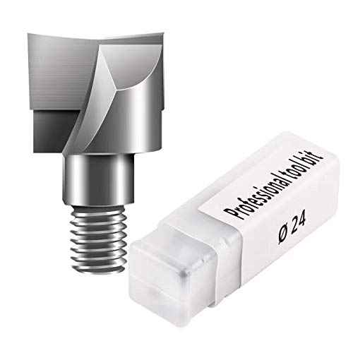 Luckyway 16.5MM(Dia.) Wood Cutter Bit, Double Flute Straight Bit.