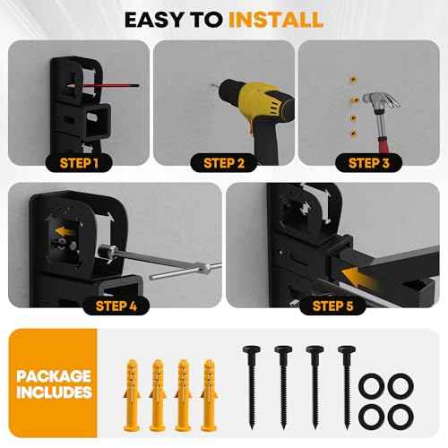 Wall Mount Hitch Receiver 2 Inch, 400LB Trailer Hitch Wall Mount Storage, Bike Rack Hitch Wall Mount Vertical, Wall Mounted Trailer Hitch Receiver Rack Stash for Bicycle Ski Cargo Storage Organizer