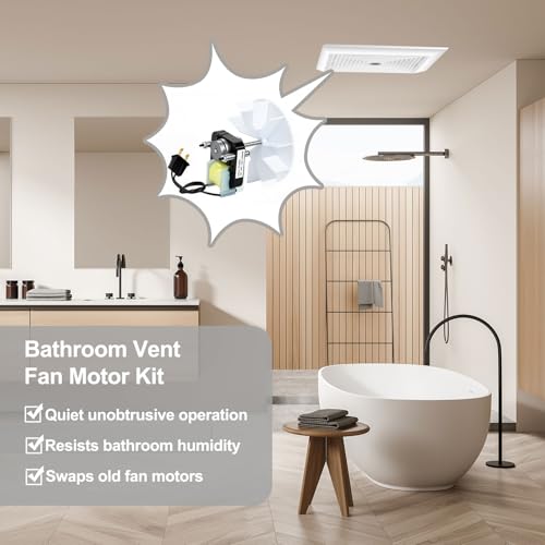 Universal Bathroom Exhaust Fan Motor Kit for Nu-Tone & Broan - Easy DIY Replacement