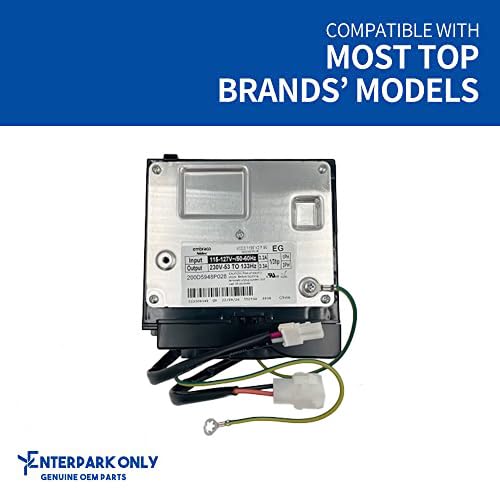 (WR87X29409 No Wire Enterpark) Refrigerator Compressor Inverter Board Replaces AP6332922, WR55X26038, WR55X11099, WR55X11138, 4864662, WR55X10855, WR55X20326, WR55X20752, WR55X24143…