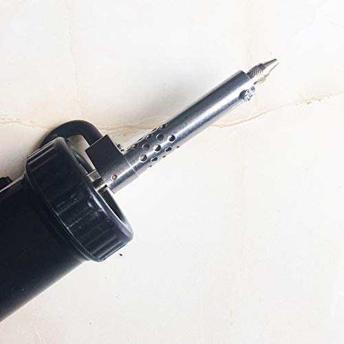 30W 120V Electric Vacuum Solder Sucker Portable Repairing Iron Tool, Desoldering Pump Iron Soldering Tools,Automatic Suction tin Tools (Size:US Plug)