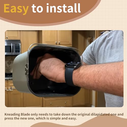 Kneading Paddle Replacement for Oster CKSTBRTW20 Bread Machine – 3 Pack