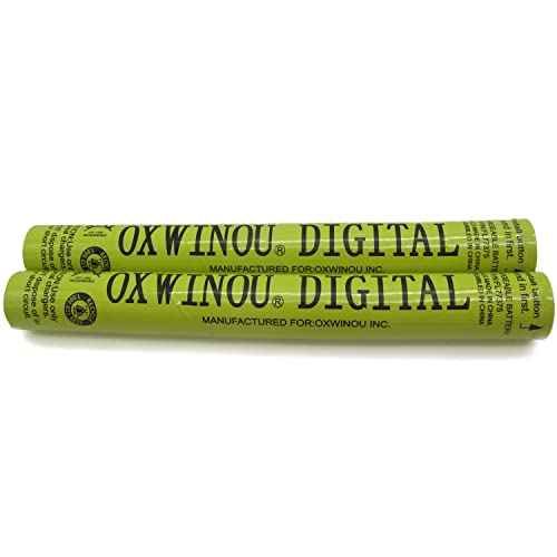 77375 Battery Compatible with STREAMLIGHT FLASHLIGHTS 77375 77175 9926J SL20LP SL20L SL20XP-LED 6V 2600mAh NiMH OXWINOU Battery Stick(2-Pack)