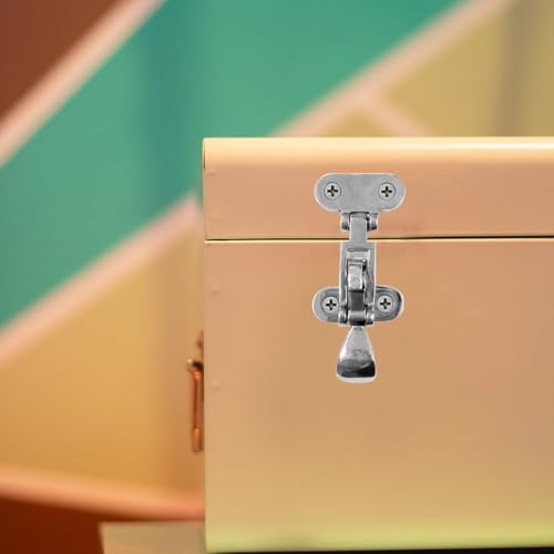 Stainless Steel Hasps Marine Grade 316 SS Boat Latches Heavy Dudy Door Latch with Screws (B-2 Pack)