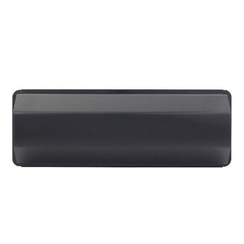 Rottner Newspaper Roll Pescara-Black Gray-"Newspaper" Sticker-Mounting Material Included-Wall Mounting