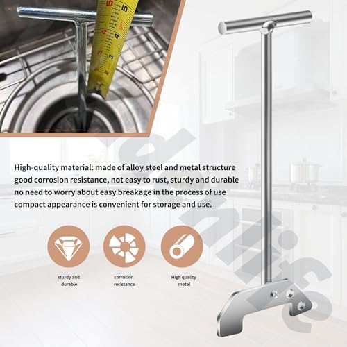 Garbage Disposal Unjamming Wrench Tool for InSinkErator & Moen - Silver