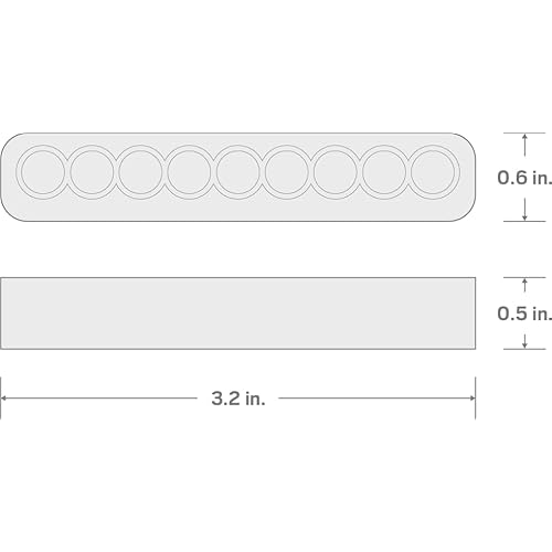 TEKTON 9-Tool 1/4 Inch Bit Rail Set (2-Piece) | ODB91000