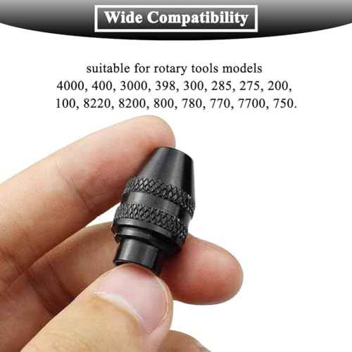 3pcs 4486 Ketyless Chuck for Dremel Multi Quick Change Keyless Chuck Replacement for Dremel 4486 Rotary Tools 3000 4000 7700 8200