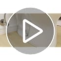 White Frog Toilet Bolt Covers - Glow in the Dark Bathroom Decor (2 Pack)