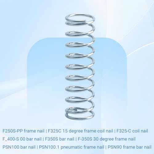 501006 Compression spring for replacement of PaslodeF350S, F400S, F250S-PP, F325C compression spring (2 pieces)